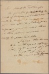 Letter to Thomas Hutchins, Geographer to the United States, Philadelphia