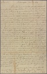 Letter to John Page, Williamsburg, Va.
