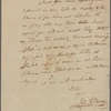 Letter to John Fitzgerald, Alexandria [Va.]