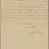 Letter to George Washington
