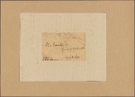 Letter to George Washington, Cambridge [Mass.]