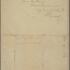 Letter to Governor Abner Nash [Hillsborough]