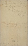 Letter to Governor Abner Nash [Hillsborough]