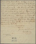 Letter to [Samuel Johnston, Edenton. N. C.]