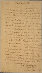 Letter to Abner Nash Governor of North Carolina [Hillsborough]