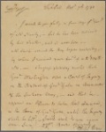 Letter to [Abner Nash? Governor of North Carolina, Hillsborough, N. C.?]