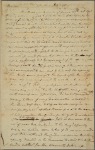 Letter to Thomas Bourk [Burke], Governor of N.C.