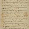 Letter to Thomas Bourk [Burke], Governor of N.C.