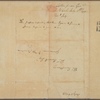 Letter to Thomas Bourk [Burke], Governor of N.C.