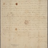 Letter to [General William Woodford]