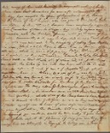 Letter to [John Laurens? in France.]