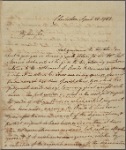 Letter to Jacob Read [Annapolis, Md.]