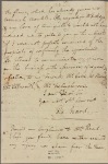 Letter to Jacob Read, Senator, Philadelphia