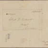 Letter to Col. Jeremiah Wadsworth, Hartford, Conn