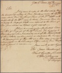 Letter to George Clinton, Governor of New York