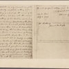 Letter to George Washington