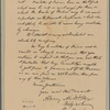 Letter to [W. H. Drayton, Arthur Middleton, and C. C. Pinckney, Members of the Secret Committee, Charleston, S. C.]