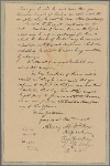 Letter to [W. H. Drayton, Arthur Middleton, and C. C. Pinckney, Members of the Secret Committee, Charleston, S. C.]