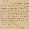 Letter to John Huger, Charleston