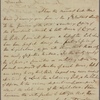 Letter to -- --