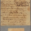 Letter to John Houston, Savannah