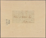Letter to John McIntosh, Frederica [Ga.]