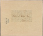Letter to John McIntosh, Frederica [Ga.]