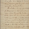 Letter to [William?] Washington