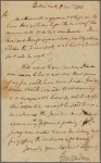 Letter to Seaborn Jones, Augusta