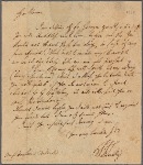 Letter to John Houston [Philadelphia]
