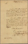 Letter to William Alexander --Lord Stirling--