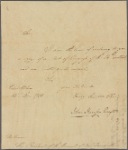 Letter to [Meshech Weare,] President of the Council of New Hampshire