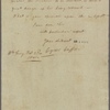 Letter to Thomas Nelson, Attorney U. S., York [Yorktown, Va.]