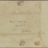 Letter to Thomas Nelson, Attorney U. S., York [Yorktown, Va.]