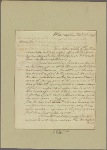 Letter to Thomas Johnson [Frederick, Md.]