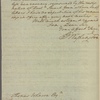 Letter to Thomas Johnson [Frederick, Md.]
