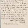 Autograph letter signed to Thomas Jefferson Hogg, 28 November 1817