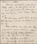 Autograph letter signed to William Thomas Baxter, 3 December 1817