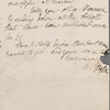 Autograph letter signed to William Thomas Baxter, 3 December 1817