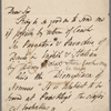 Autograph letter signed to Charles Ollier, 7 December 1817