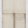 Account of bills drawn by Mr. John Harvey on account of his presence of the Estate from Lataste