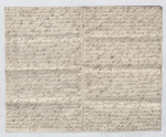 Verbal process of the survey of the land ceded by Mr. de Pradines (?) to M. Defours taken by the Sieur Moreau surveyo