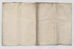 Verbal process of the survey of the land ceded by Mr. de Pradines (?) to M. Defours taken by the Sieur Moreau surveyo