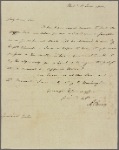 Letter to Horatio Gates [New York?]