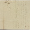 Letter to Horatio Gates [New York?]