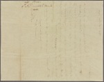 Letter to Horatio Gates [New York?]