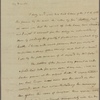 Letter to Horatio Gates [New York?]