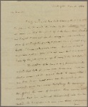 Letter to Horatio Gates [New York?]