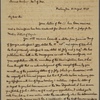 Letter to James Barbour, Secretary of War