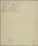 Letter to Robert Field Stockton and others, Princeton, N. J.